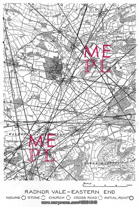 : Ley lines: Radnor Vale, Wales : Ley lines: Radnor Vale, Wales