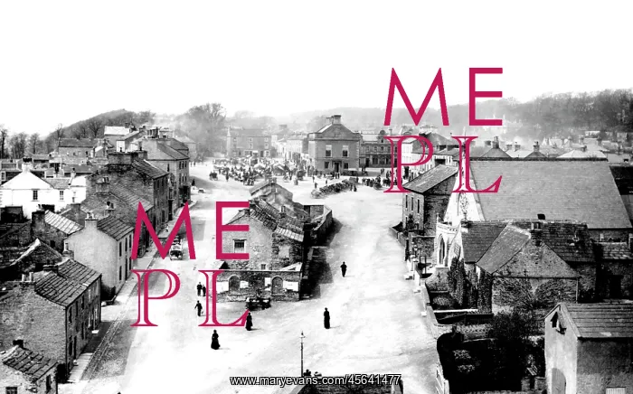  : Leyburn, Market Place 1889