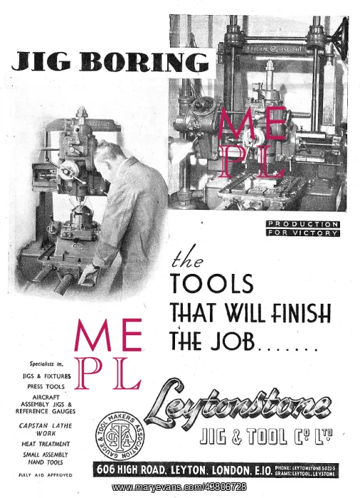 : Leytonstone Jig & Tool : Leytonstone Jig & Tool