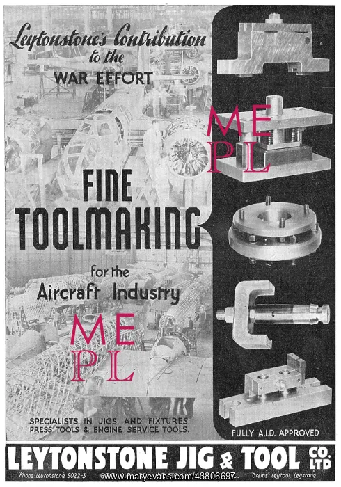 : Leytonstone Jig & Tool Co : Machine Tools : : Leytonstone Jig & Tool Co : Machine Tools :