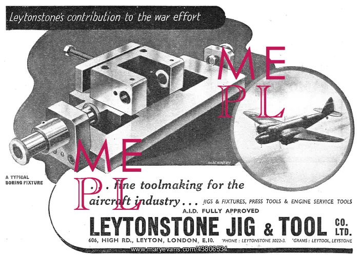 : Leytonstone Jig & Tool Co : Machine Tools : Boring Fixture : Leytonstone Jig & Tool Co : Machine Tools : Boring Fixture