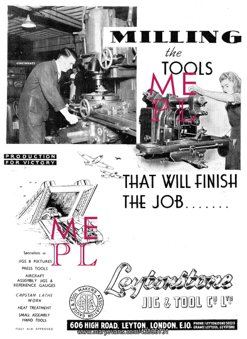 : Leytonstone Jig & Toolmakers : Leytonstone Jig & Toolmakers