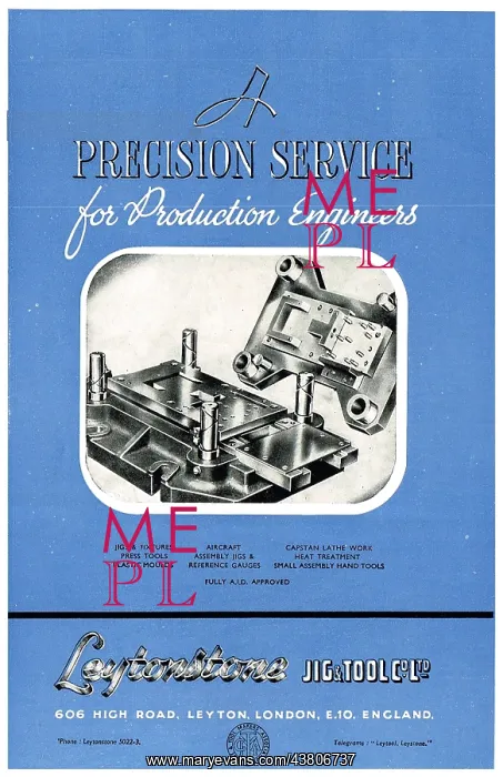 : Leytonstone Jig & Toolmakers : Leytonstone Jig & Toolmakers