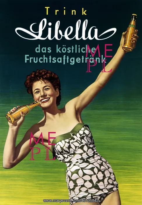 : Libella fruit juice drink poster : Libella fruit juice drink poster