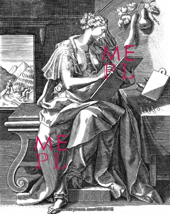 : Liberal Arts, Personification of Arithmetic : Liberal Arts, Personification of Arithmetic
