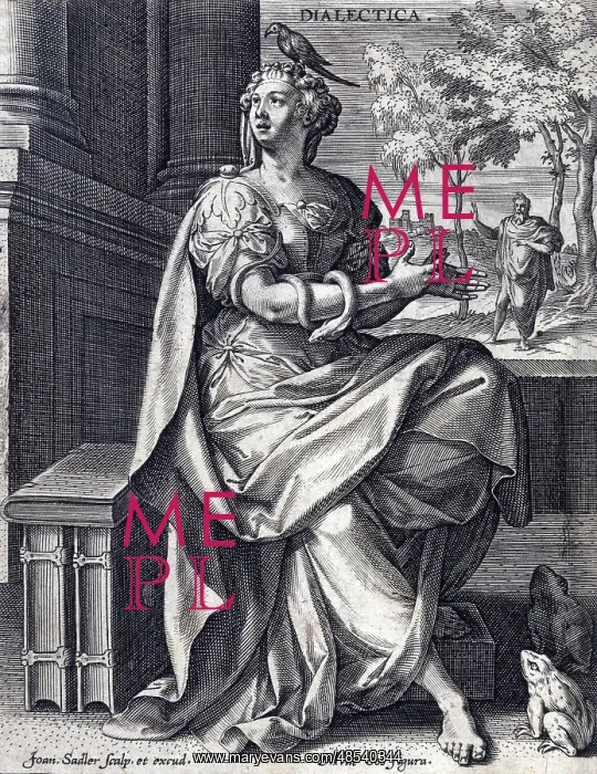 : Liberal Arts, Personification of Dialectics : Liberal Arts, Personification of Dialectics