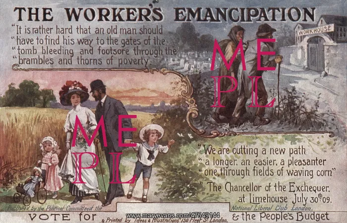 : Liberal Election Campaign Card, 1909 : Liberal Election Campaign Card, 1909