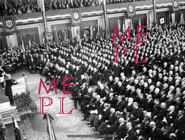 : Liberation ceremony in Mainz, around 1930 : Liberation ceremony in Mainz, around 1930