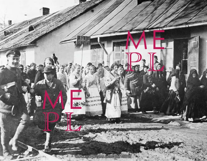 : Liberation ceremony in Ukraine, 1918 : Liberation ceremony in Ukraine, 1918
