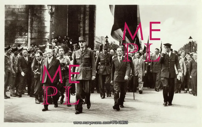 : The liberation of Paris. Charles de Gaulle : The liberation of Paris. Charles de Gaulle