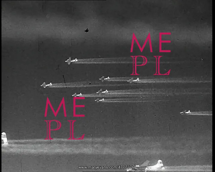: Liberator Bombers Flying At High Altitude : Liberator Bombers Flying At High Altitude