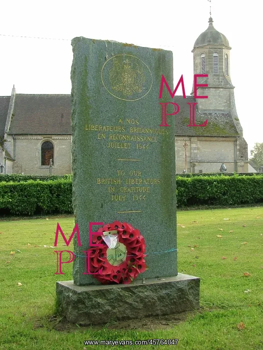 : Liberators Memorial, Escoville, Normandy : Liberators Memorial, Escoville, Normandy