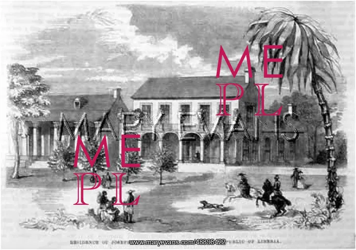 : LIBERIA / MONROVIA C1850 : LIBERIA / MONROVIA C1850