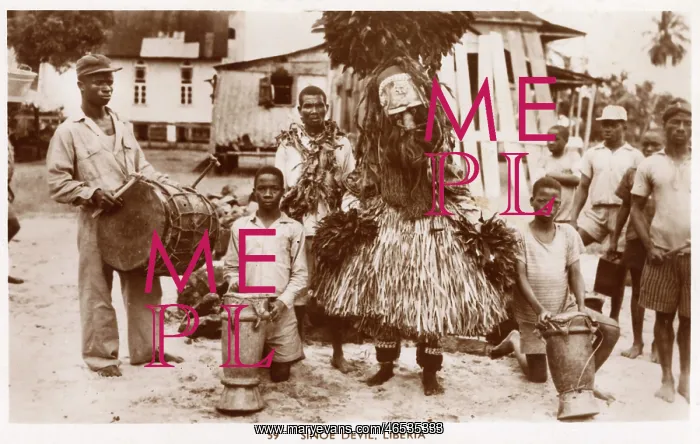 : Liberia, West Africa - a Sinoe Devil : Liberia, West Africa - a Sinoe Devil