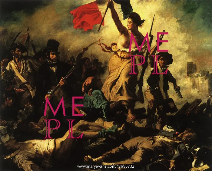 : Liberte devant le peuple, by Delacroix : Liberte devant le peuple, by Delacroix