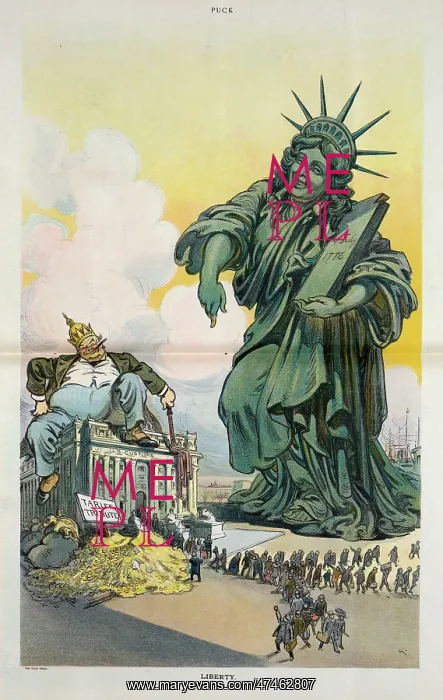 : Liberty. Illustration shows a large man holding a cat-o'-nine-tails labeled Schedules : Liberty. Illustration shows a large man holding a cat-o'-nine-tails labeled Schedules