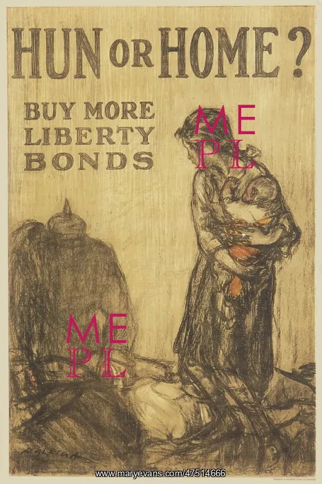 : LIBERTY BONDS WAR POSTER : LIBERTY BONDS WAR POSTER