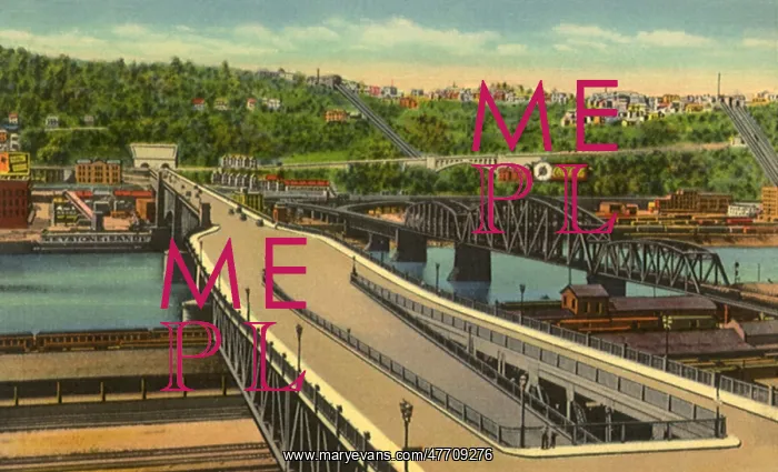  : Liberty Bridge and Tunnel. Pittsburgh
