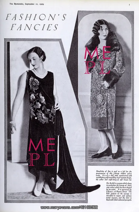 : Liberty fashion, 1929 : Liberty fashion, 1929