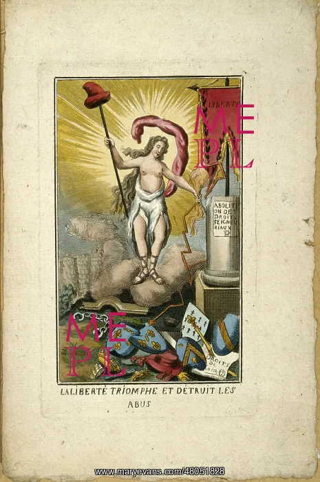 : Liberty Triumphing and Destroying the : Liberty Triumphing and Destroying the