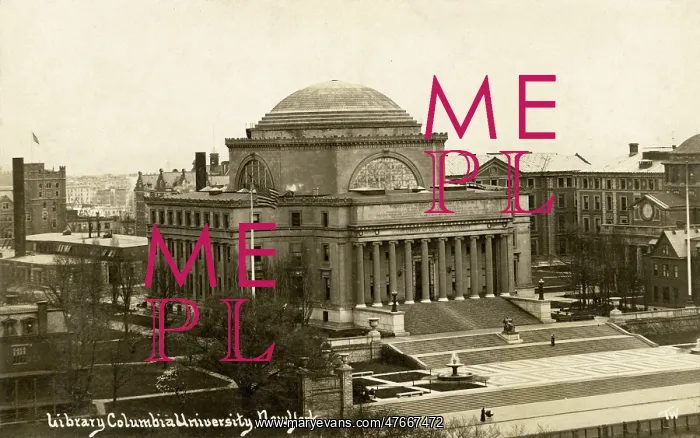 : Library building, Columbia University, New York, USA : Library building, Columbia University, New York, USA
