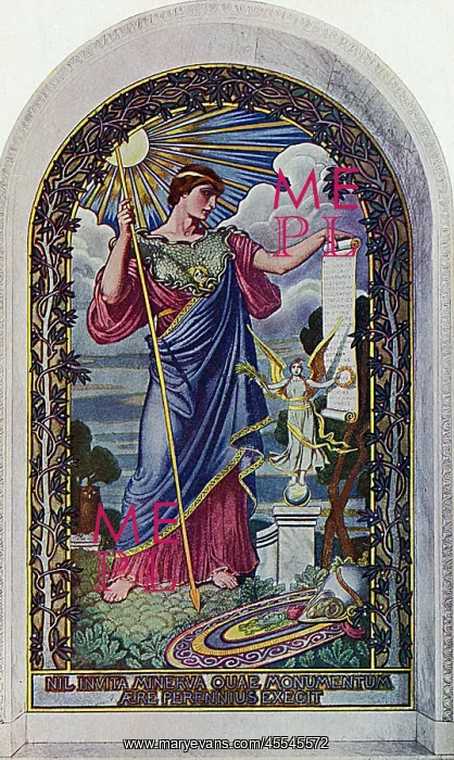: Library of Congress - The Mosaic Minerva - Minerva of Peace : Library of Congress - The Mosaic Minerva - Minerva of Peace