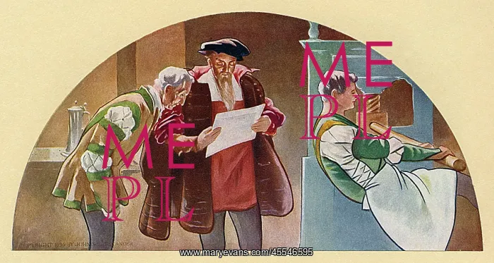 : Library of Congress Mural - The Printing Press : Library of Congress Mural - The Printing Press