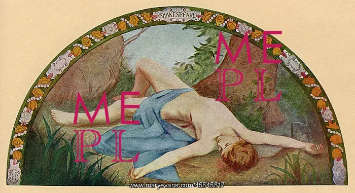 : Library of Congress Mural - Shakespeare's Adonis : Library of Congress Mural - Shakespeare's Adonis