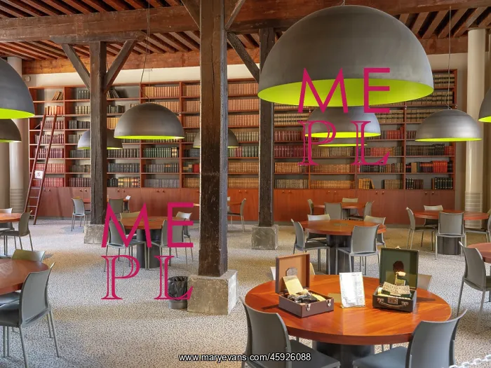 : Library, Ecole Nationale du Tresor Public, Lyon, France : Library, Ecole Nationale du Tresor Public, Lyon, France