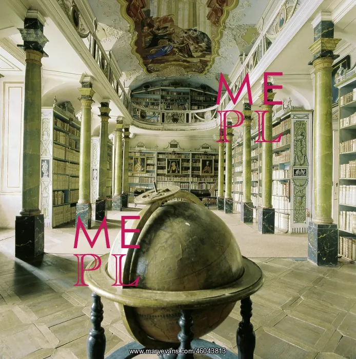 : Library of the monastery Broumov : Library of the monastery Broumov