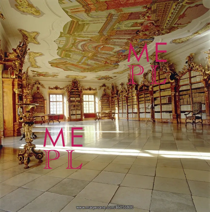 : Library in Vyssi Brod : Library in Vyssi Brod