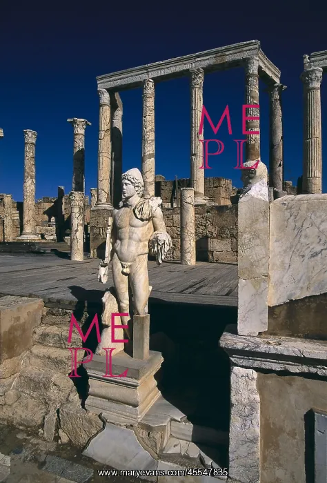 : Libya. Leptis Magna. Archaeology : Libya. Leptis Magna. Archaeology