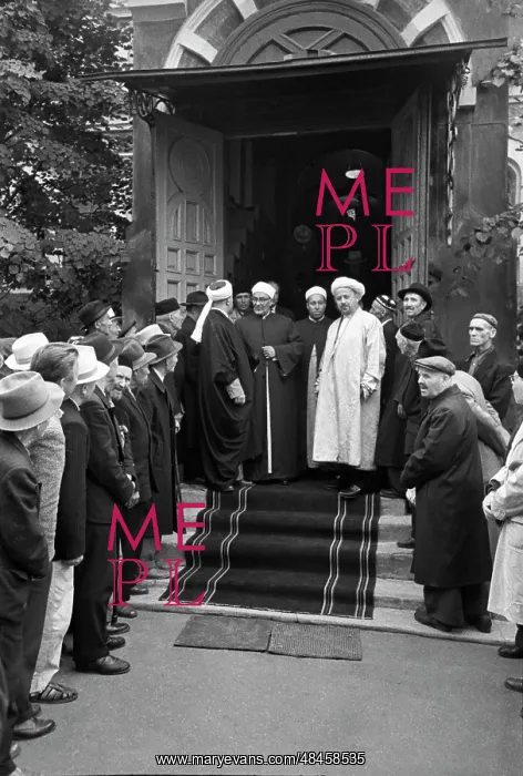 : Libya Muslims in USSR visit : Libya Muslims in USSR visit