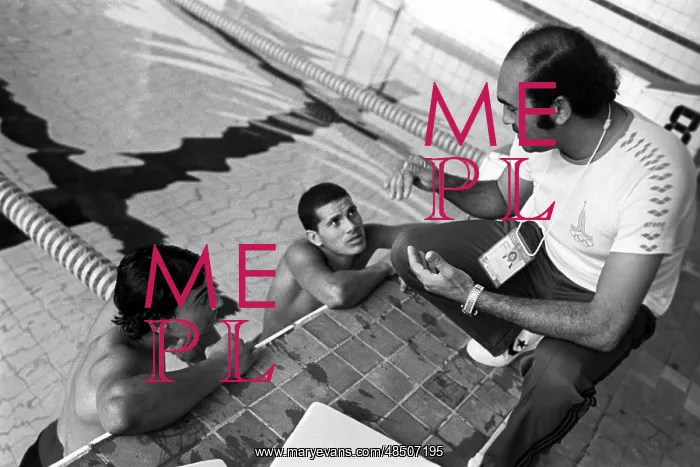 : Libyan swimmers, 1980 : Libyan swimmers, 1980