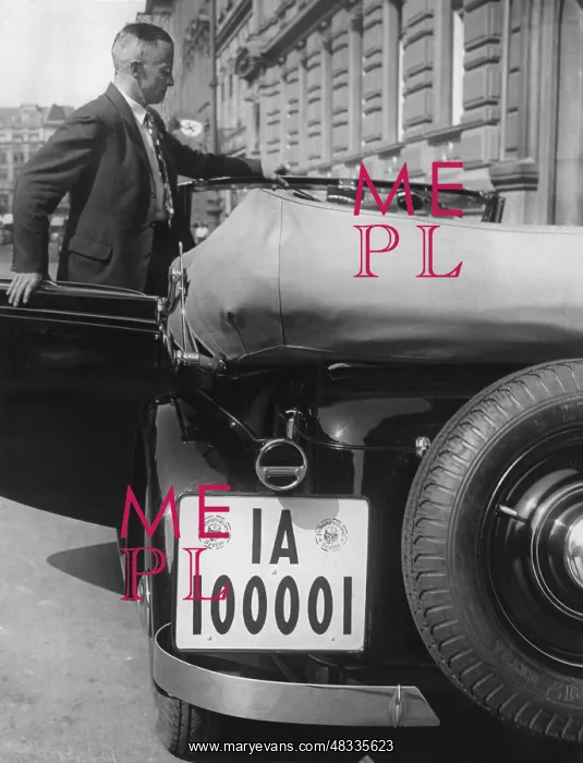 : License plate, 1934 : License plate, 1934