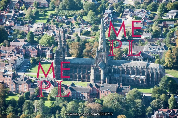 : Lichfield Cathedral, Staffordshire, 2018 : Lichfield Cathedral, Staffordshire, 2018