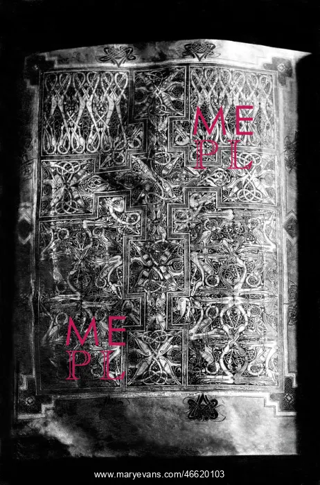  : Lichfield, the St Chad Gospels c1890