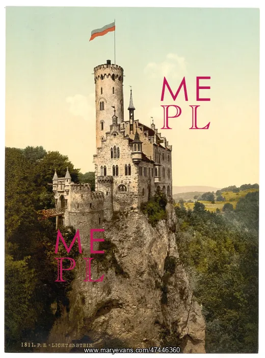 : Lichtenstein Castle, Wurtemburg, Germany : Lichtenstein Castle, Wurtemburg, Germany