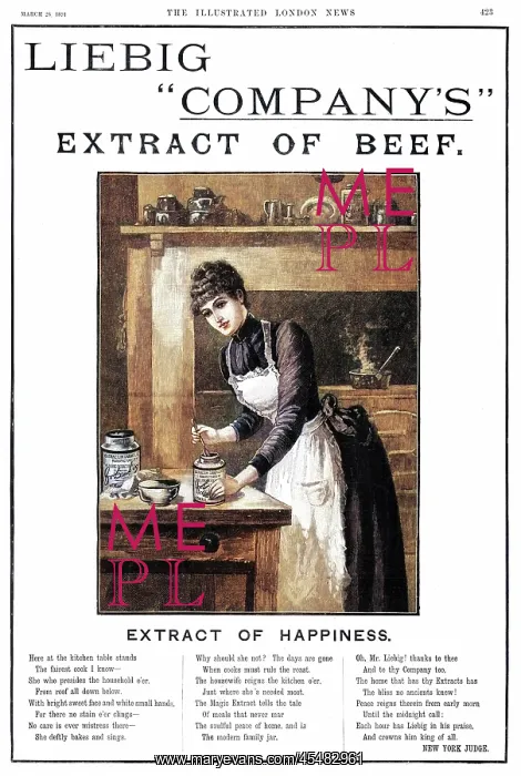: Liebig Extract of Beef, 1891 : Liebig Extract of Beef, 1891
