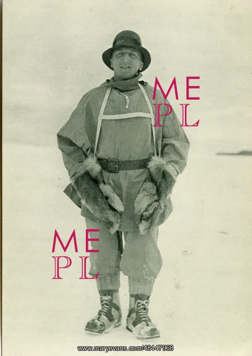  : Lieutenant Bowers, at the Antarctic