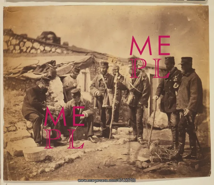 : Lieutenant-colonel Shadforth at his hut & officers of the 57 : Lieutenant-colonel Shadforth at his hut & officers of the 57