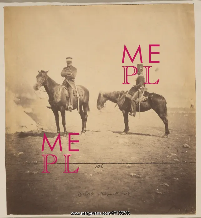 : Lieutenant General Pennefather & orderly : Lieutenant General Pennefather & orderly