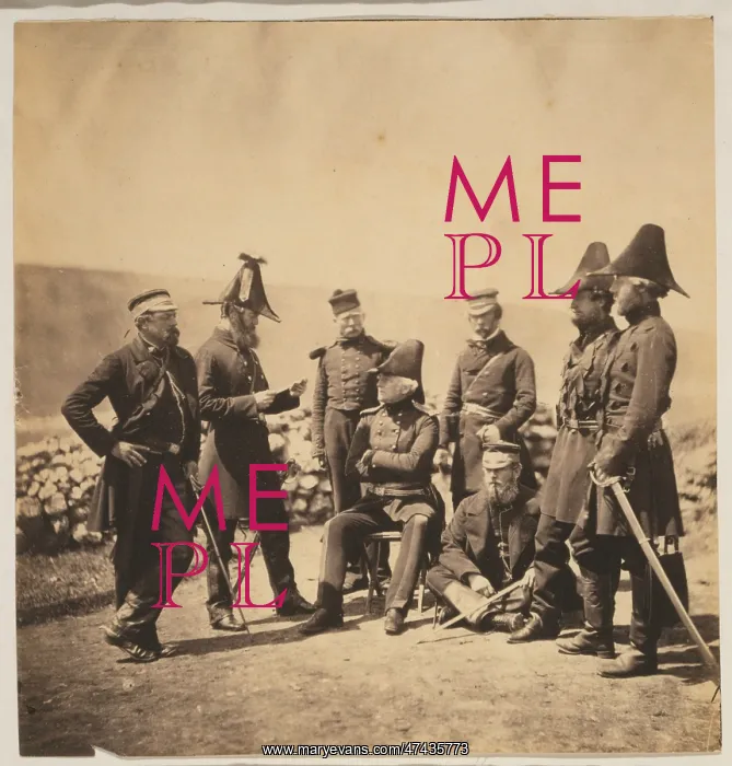 : Lieutenant General Sir George Brown GCB. & officers of his s : Lieutenant General Sir George Brown GCB. & officers of his s