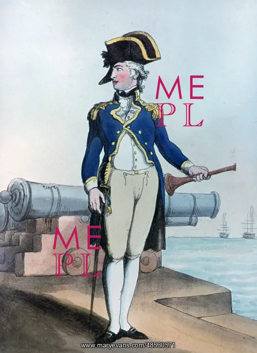 : Lieutenant of the Guard Artist: Thomas Rowlandson : Lieutenant of the Guard Artist: Thomas Rowlandson
