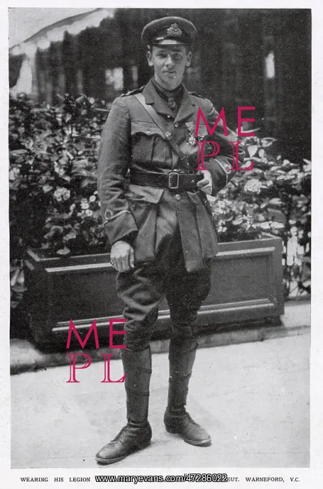: LIEUTENANT WARENFORD, VC : LIEUTENANT WARENFORD, VC