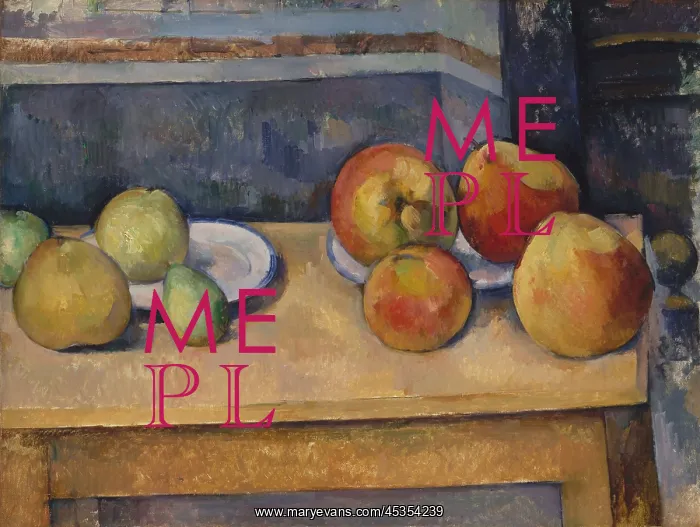 : Still Life with Apples and Pears, by Paul Cezanne : Still Life with Apples and Pears, by Paul Cezanne