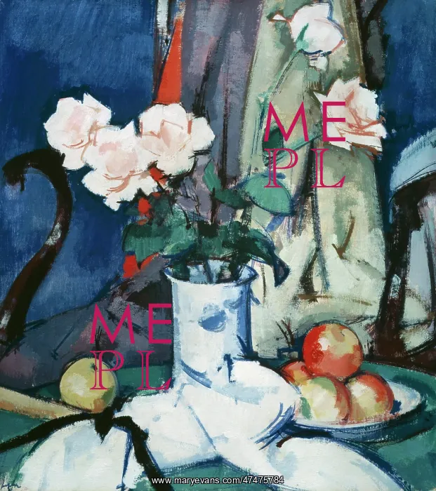 : Still Life with Apples and Pink Roses : Still Life with Apples and Pink Roses