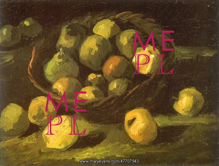 : Still Life with Apples, by Van Gogh : Still Life with Apples, by Van Gogh