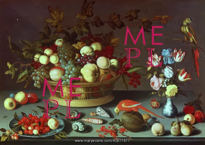 : Still Life with a Basket of Fruit : Still Life with a Basket of Fruit
