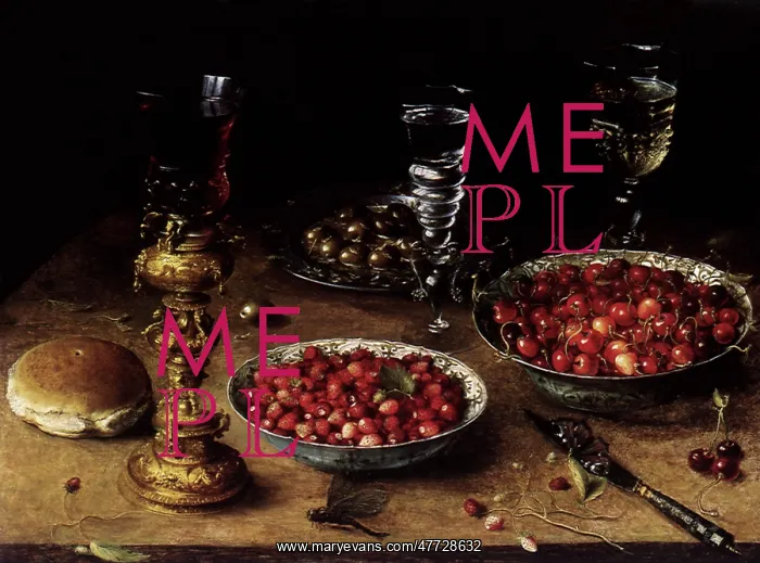 : Still Life with Berries : Still Life with Berries